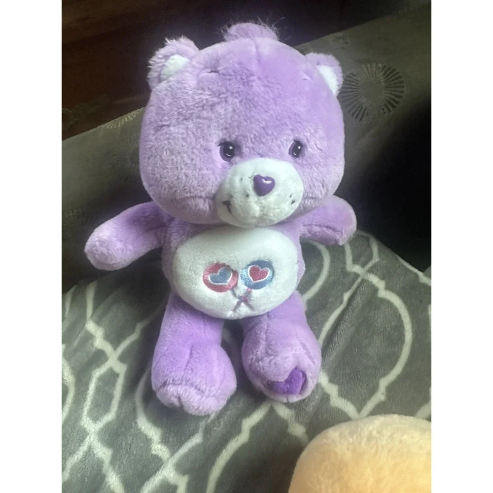 Vintage 2002 Care Bear Purple Share Bear 12